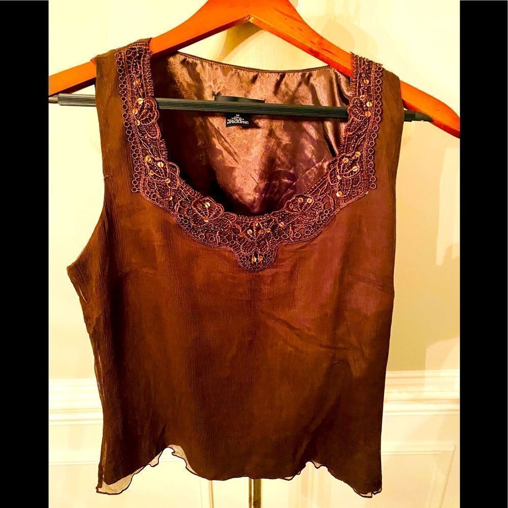 Elegant Ladies SPENSER JEREMY 100% SILK TANK!